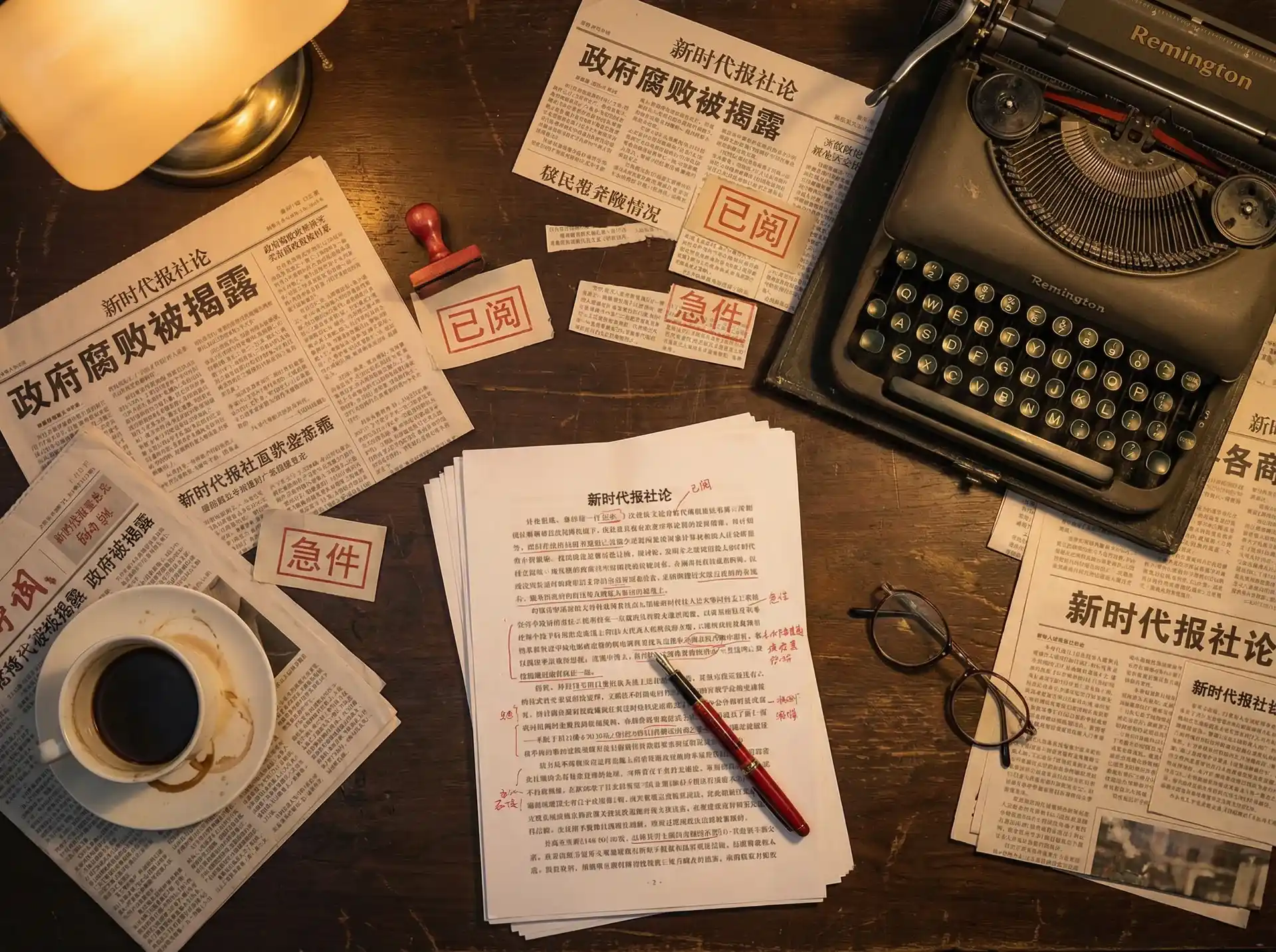 吃瓜黑料 - 吃瓜黑料与今日热议内容整理 - 报社编辑部工作场景